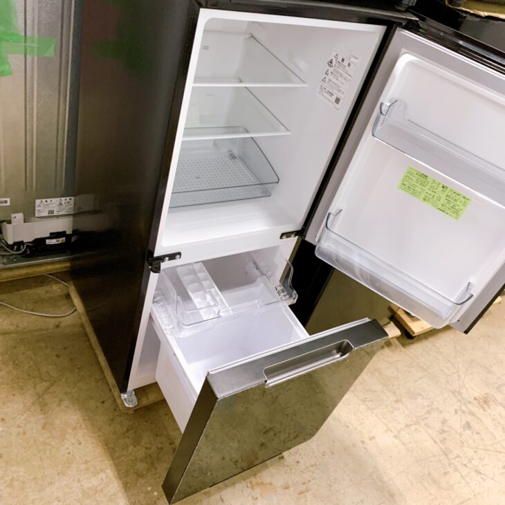 値下げしました【送料込み】SHARP 2022年製冷蔵庫SJ-GD15H-B 伊奈町でSHARP冷蔵庫 SJ-GD15H-Bを出張買取｜2022年製 下扉に