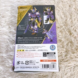 S.H.Figuarts 仮面ライダーバッファ フィーバーゾンビフォーム(ジャマ神) 背面