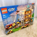 LEGO CITY 消防署と消防車 正面