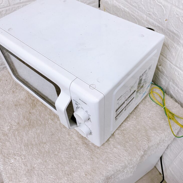 都城市でELSONIC 電子レンジ ECG-MW171-50 2024年製 出張買取 使用感