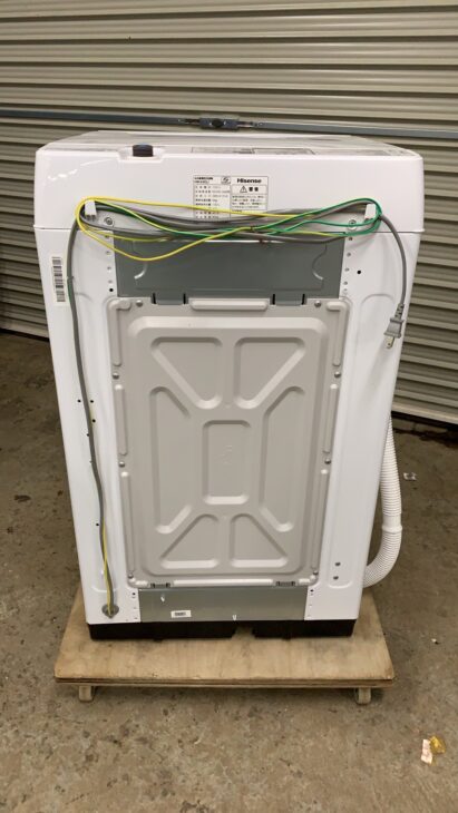 大阪市でハイセンス 洗濯機 HW-K60J 出張買取 2024年製の美品を査定