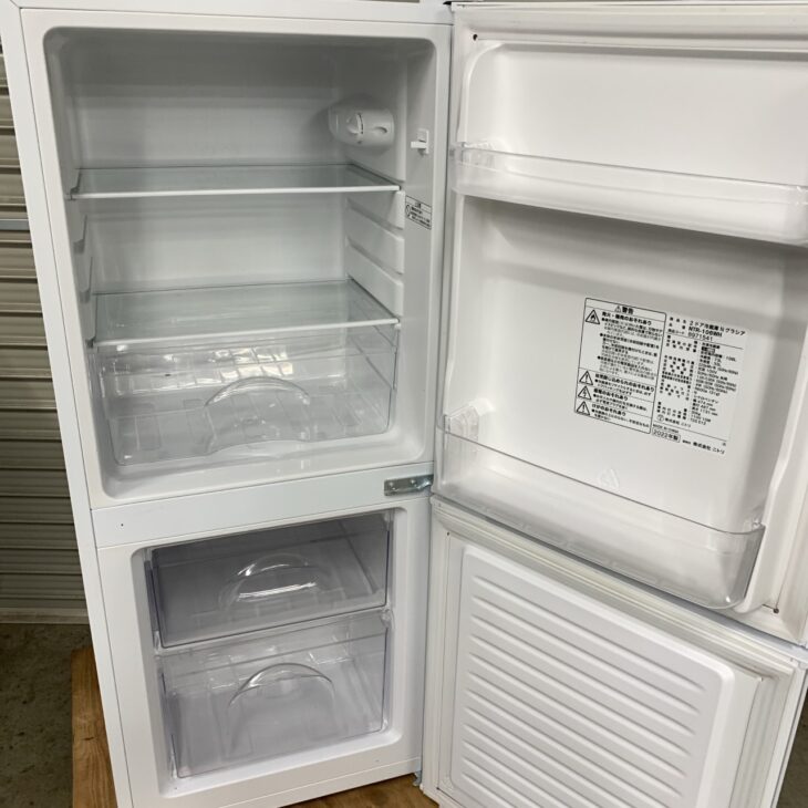 女性オーナー冷蔵庫　ニトリ　NTR-106WH 2022年製 ニトリ 冷蔵庫 N グラシア 106L 2022年製 NTR-106WH - 中古