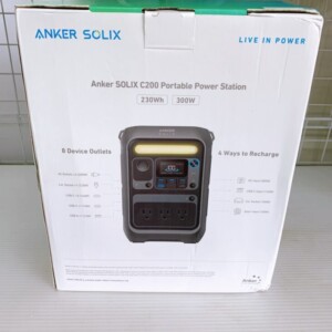 SOLIX C200 Portable Power Station 背面
