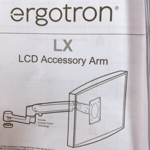 LX LCD Accessory Arm 説明書