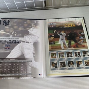 松井秀喜 ワールドシリーズMVP受賞記念 フレーム切手セット 内部
