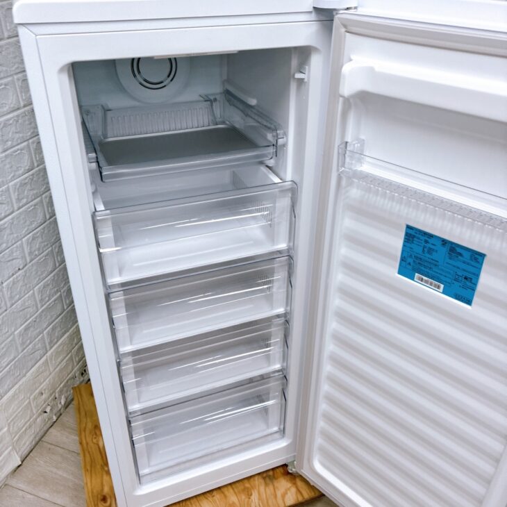 愛知県春日井市でハイアール冷凍庫JF-NUF138Dを出張買取｜使用感少なく