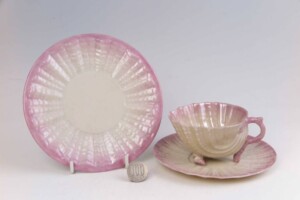 Old Cup＆Saucer＆Plate PINKシェル
