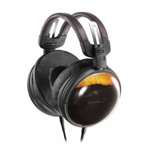 オーディオテクニカ ヘッドホン ATH-AWKG 黒柿モデル（漆仕上げ）
