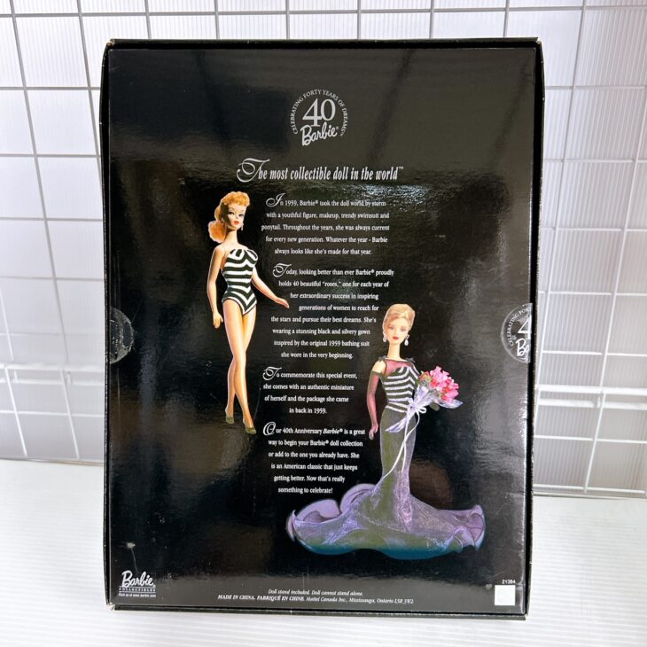 別府市でBarbie 40周年記念ドールを出張買取｜Collector Edition未開封