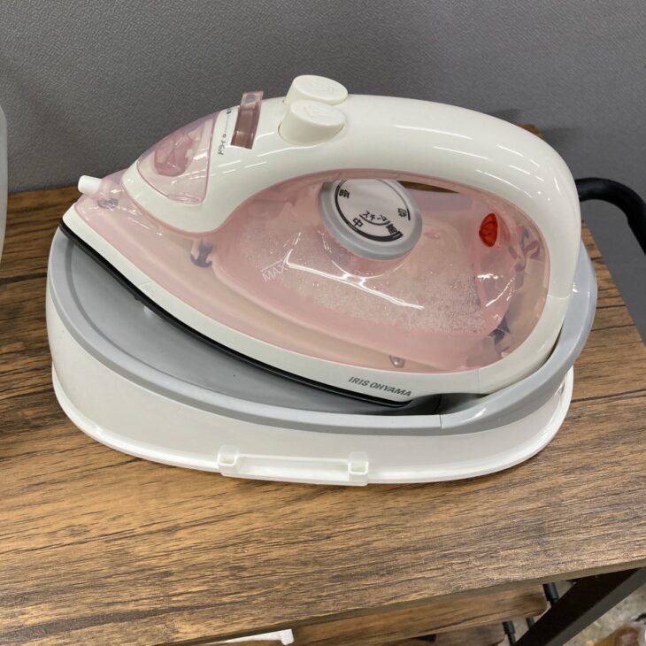 福岡県古賀市でアイリスオーヤマ コードレスアイロン SIR-04CL-P