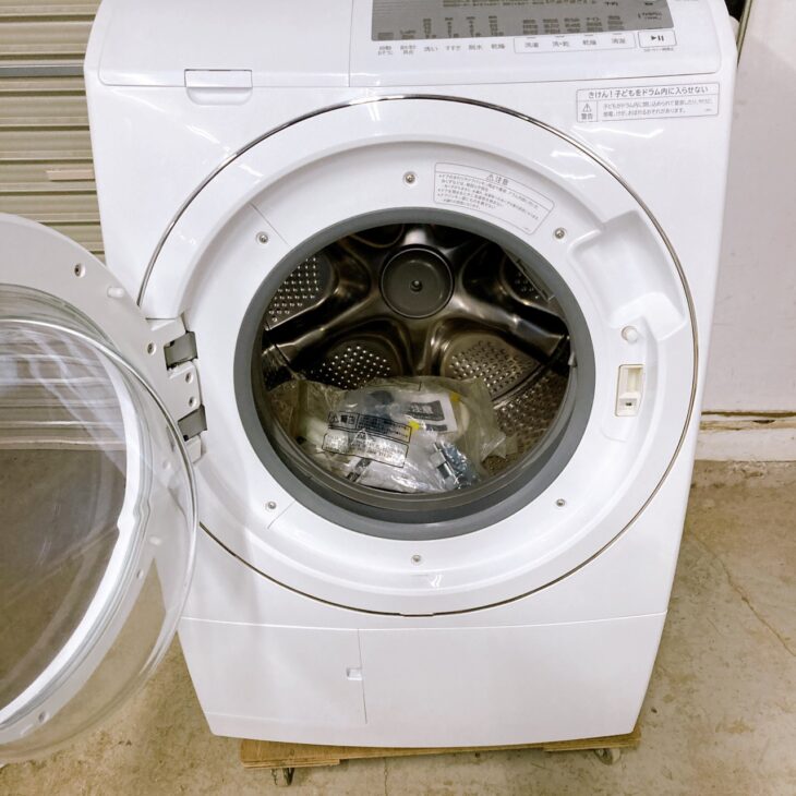 日立 電気洗濯乾燥機 BD-NV110BL 2017年製　引き取り限定　大阪守口 日立 ヒートリサイクル 風アイロン ビッグドラム BD-SV110BL