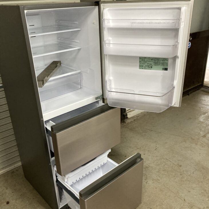 取り置き中の為購入不可 福岡県春日市で日立 265L 3ドア冷蔵庫 R-27RV(N)（2022年製）を出張