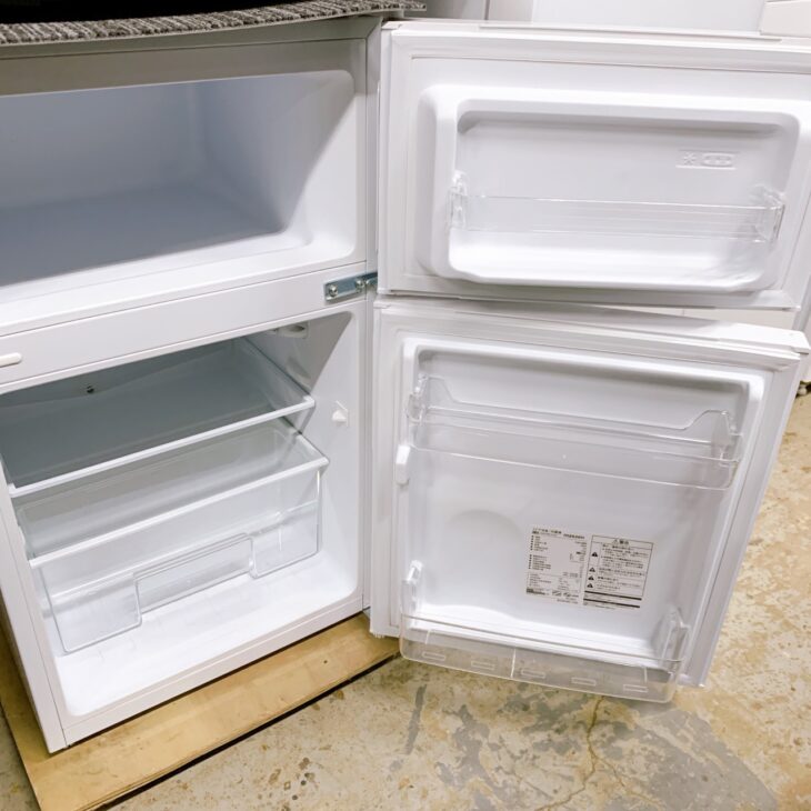 奈良県生駒市でmaxzen 2ドア冷蔵庫 JR087ML01WHを出張買取｜やや