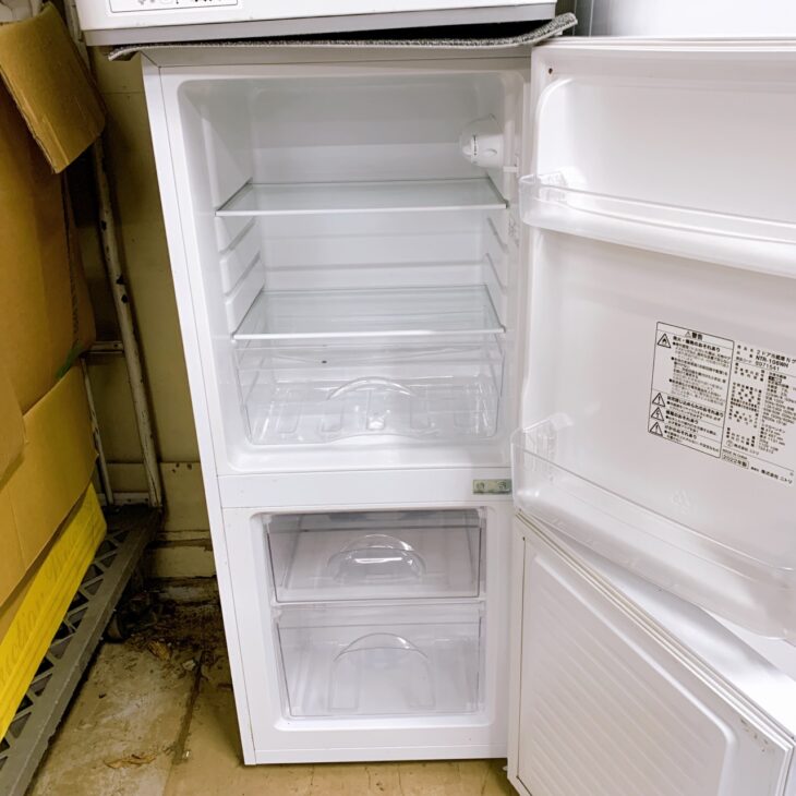 2ドア冷蔵庫  値下げしました！！ 静岡県下田市 ニトリ 2ドア冷蔵庫 NTR-106WH（2022年製） 出張