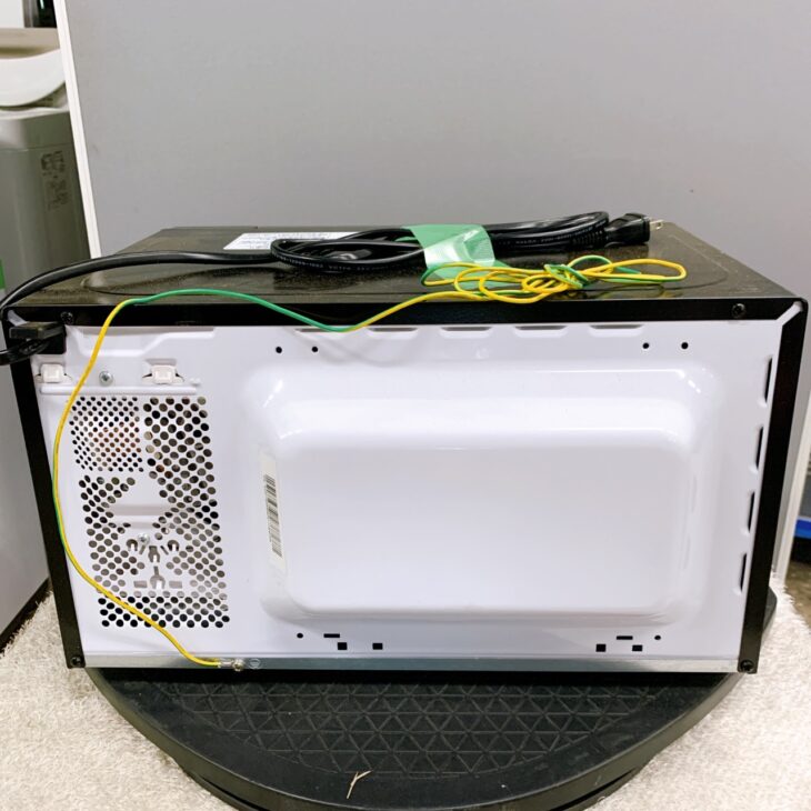 ★ 電子レンジ ニトリ MM720CUKN4 2022年製 ブラック 動作OK ★ リサイクルショップ札幌　買取本舗　平岸店 ★ 埼玉県川越市でニトリ電子レンジ MM720CUKN4（2022年製）を出張買取