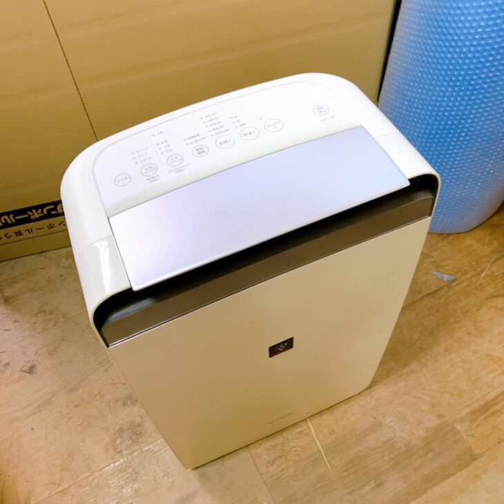 大分県佐伯市でシャープ CV-J180-W 除湿機を出張買取しました