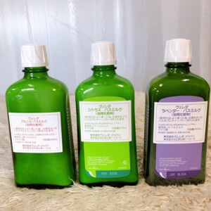 WELEDA(ヴェレダ)バスミルク3本セット 背面