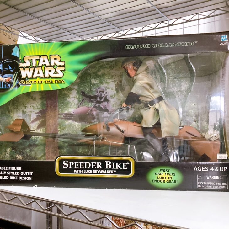 Speeder Bike with Luke Skywalker