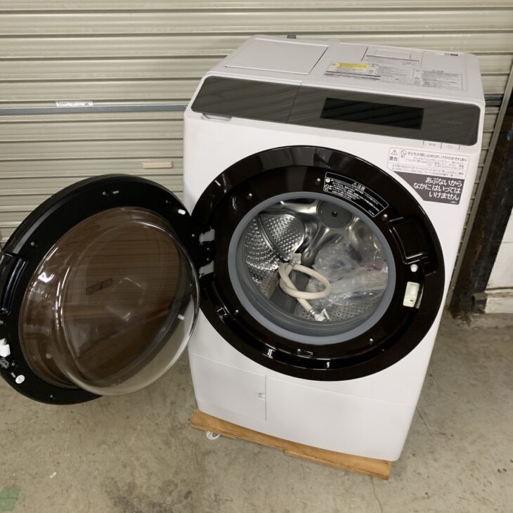 岡山県総社市で日立ドラム式洗濯乾燥機 BD-STX110GL(2022年製)を