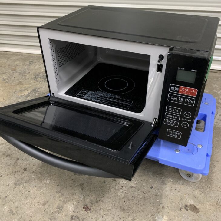 超美品　即日発送　Haier 電子レンジ KS-MW22F18ーBK 岡山県津山市でHaier電子レンジ KS-MW22F18を出張買取｜庫内
