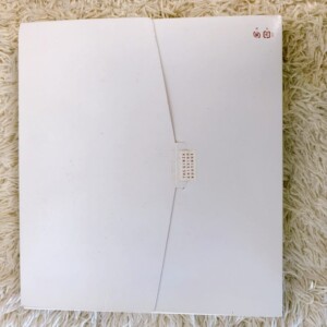 レース柄ハンカチギフト 背面