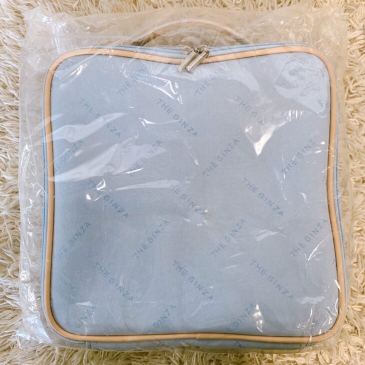 化粧ポーチ(ブルー) 正面