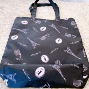 パリデザイン トートバッグ/エコバッグ 背面