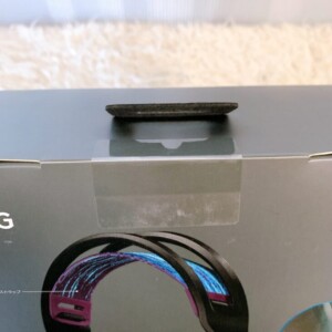 ゲーミングヘッドセット G335(ブラック) 上部