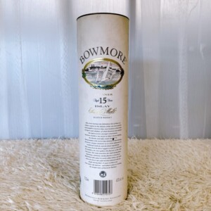 へボウモア マリナー15年 背面