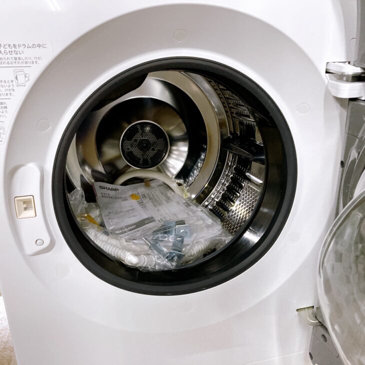 新潟県長岡市でSHARPドラム式洗濯乾燥機 ES-X11B-SRを出張買取｜2024年