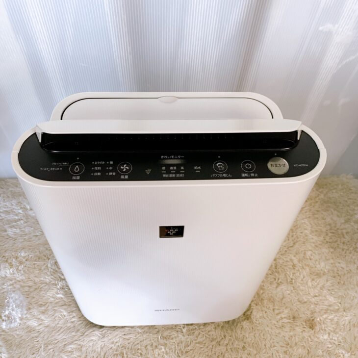茨城県桜川市でシャープ 加湿空気清浄機 KC-40TH4を出張買取 状態良好