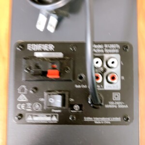 アクティブスピーカー 入力端子