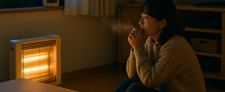 近年の電気代上昇から考える暖房器具の選び方