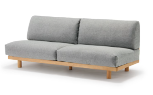 無印アームレスソファ