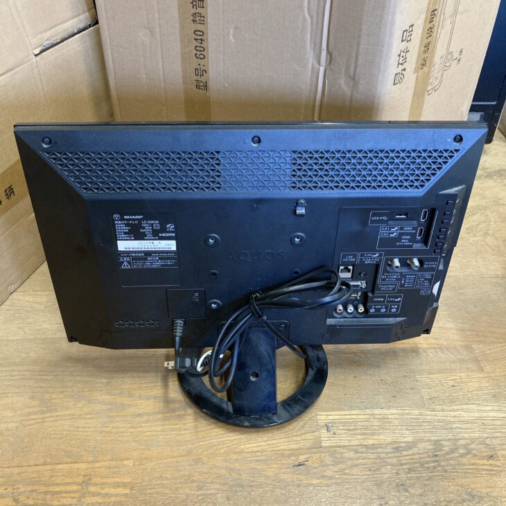 茨城県水戸市でSHARP AQUOS LC-22K30を出張買取｜2015年製22型テレビを