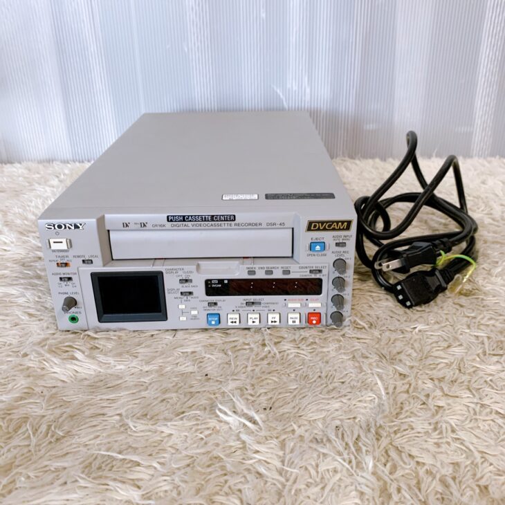 ソニーDVCAM　DSR-45中古動作品難ありの出品です❣ ソニーDVCAM DSR-45中古動作品難ありの出品です❣ ソニーDVCAM DSR-45