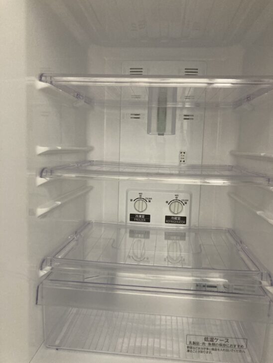 通電確認済】【直接引取可】三菱 冷蔵庫 単身用 MR-P15W-B 三菱電機 MR-