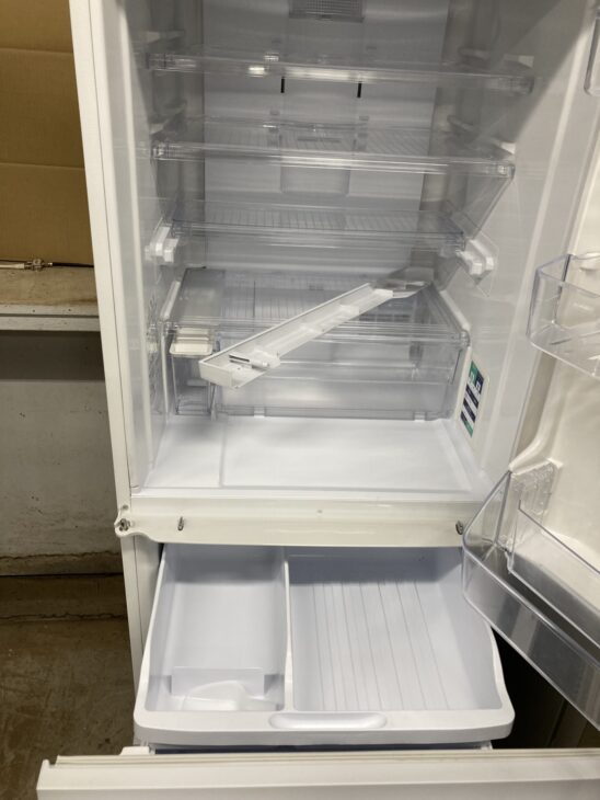 千葉県茂原市 シャープ SJ-GW35F-W（2019年製・350L）出張買取 外装に