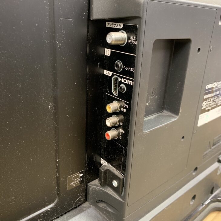 三重県名張市でORION 32V型液晶テレビ NHC-321Bを出張買取｜ベゼル擦れ