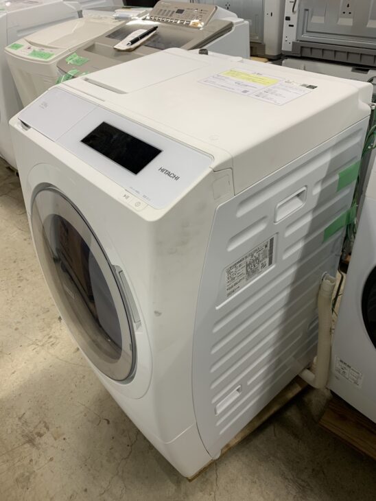 福島県郡山市で日立 BD-STX120HL ドラム式洗濯乾燥機を出張買取 2023年