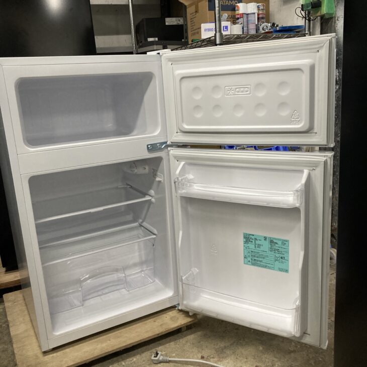 埼玉県宮代町でハイアール BR-85A 冷蔵庫を出張買取 2024年製・使用感