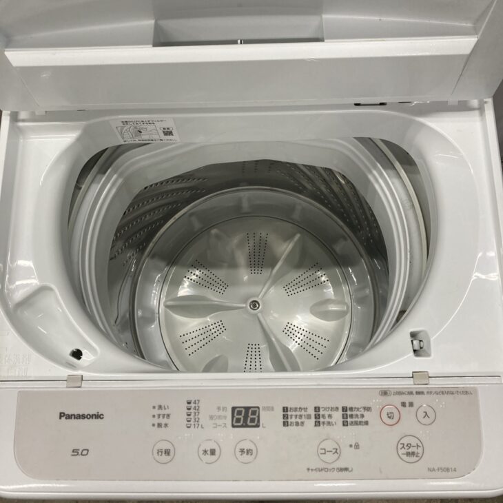 【送料込/大阪市引取可能】パナソニック 洗濯機 5L 大阪送料無料☆3か月保障付き☆洗濯機☆パナソニック☆5kg☆2023年☆NA