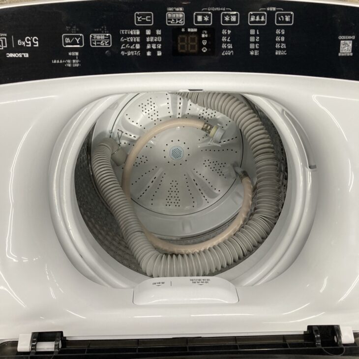 東京都墨田区でELSonic全自動洗濯機EHX55DDを出張買取 使用期間の短い