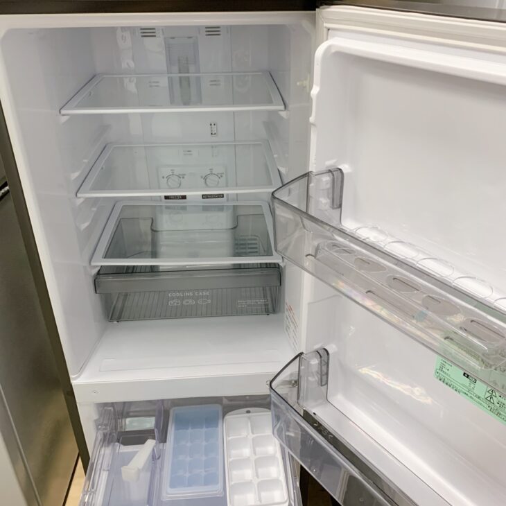 大阪府柏原市で三菱冷蔵庫 MR-P15H-Hを出張買取｜2022年製・小傷ありも