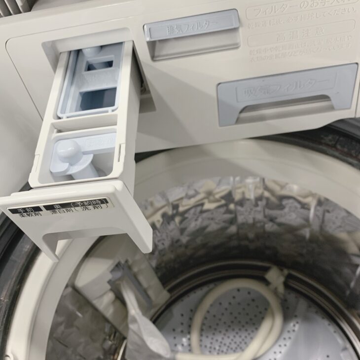 山形県天童市でシャープ ES-TX8E-W 洗濯乾燥機を出張買取｜2020年製