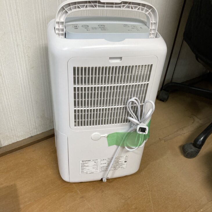 福岡県柳川市でSHARP除湿機 CV-T71-Wを出張買取｜2025年製のきれいな