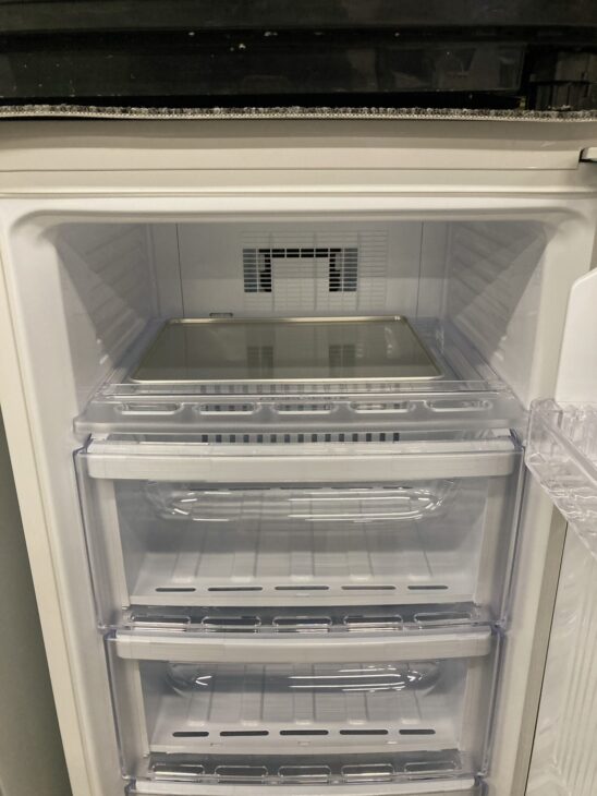 岡山県総社市で三菱ノンフロン冷凍庫 MF-U12K-W を出張買取｜2025年製