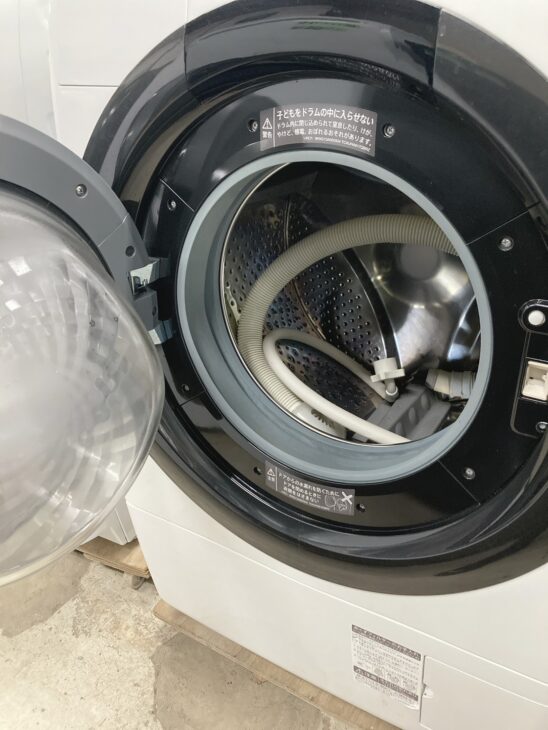 群馬県藤岡市 SHARP ドラム式洗濯乾燥機 ES-S7F-WL 使用感ありでも買取