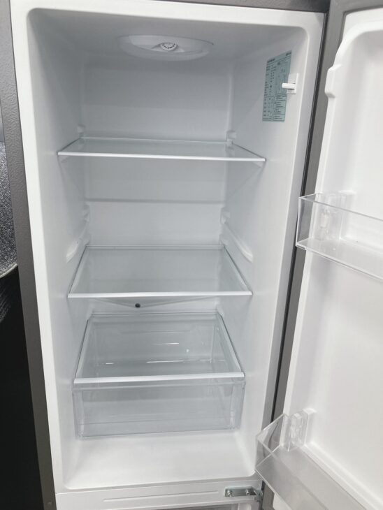 北海道恵庭市にてSAMKYO 冷蔵庫 GU165S 165L 目立つ傷の少ない状態を