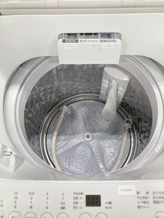 茨城県八千代町で出張買取 SHARP ES-GV8J-N 全自動洗濯機 2024年製